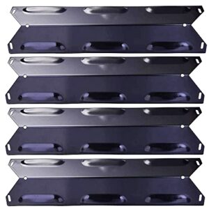 htanch pn6221(4-pack) 14.9375 inch porcelain steel heat plate replacement for kenmore 146.16132110, 146.16133110 bbq pro 146.16142210, 146.16197210, 146.16198210, 146.16222010, 146.23673310