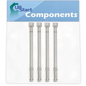 upstart components 4-pack bbq gas grill tube burner replacement parts for nxr 780-0832c – compatible barbeque stainless steel pipe burners