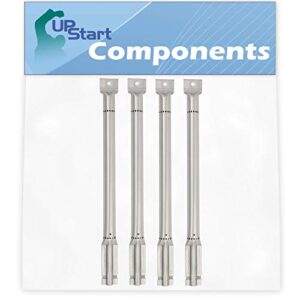 UpStart Components 4-Pack BBQ Gas Grill Tube Burner Replacement Parts for Nxr 780-0832C - Compatible Barbeque Stainless Steel Pipe Burners