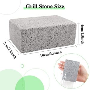 8 Pack Grill Griddle Cleaning Brick Block Pumice Stones for Removing BBQ Grills, Racks, Flat Top Cookers, Pool