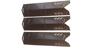set of 3 stainless steel heat plates for uniflame grills gbc1030w, gbc1134w
