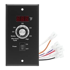 digital thermostat controller board kit for z grills pellet grills, thermostat control panel for wood pellet grill, bbq digital pro control board replacement parts