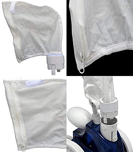 Protac New 2 Pack All Purpose Bag Replacement for Polaris 360 380 Zipper Bag Cleaner Bag