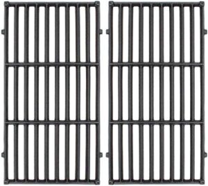 monibaq grill grates replacement for weber spirit 310, grill replace parts for spirit ii 310 series, cast iron cooking grid replace for weber spirit e-310 s-310 genesis 1000 genesis gold silver