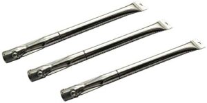 grill burner for select lowes, bond gac3615, grand royale hgi08alp, hgi08ang, grand cafe c3906alp, member’s mark, patio range, perfect flame & grill chef gas grill models – 3-pack