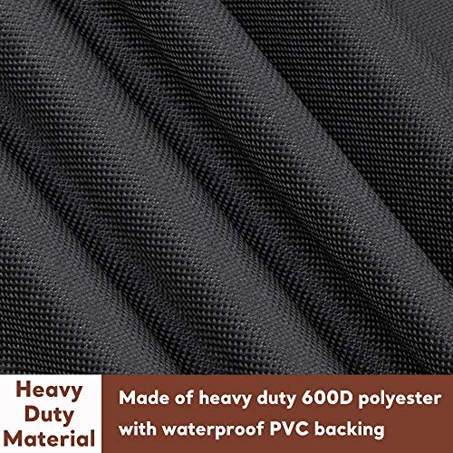 QuliMetal DC Grill Cover for Green Mountain Grills Davy Crockett Grill, Anti-UV & Waterproof, Heavy Duty Patio BBQ Grill Cover