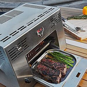 Schwank 1500°F Portable Infrared Grill, Stainless Steel, Propane (LP), Made in USA