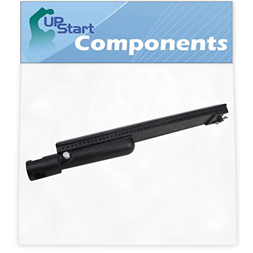 UpStart Components BBQ Gas Grill Tube Burner Replacement Parts for Jenn Air 720-0151-NG - Compatible Barbeque 16" Cast Iron Pipe Burners