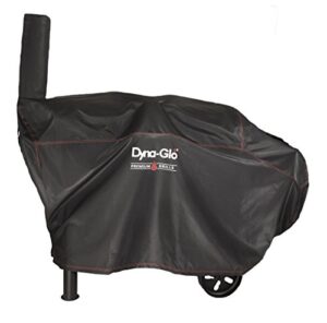 dyna-glo dg962cbc barrel charcoal grill cover, fits size: 70.47″ w x 20.9″ d x 39.76″ h (178.99 x 53.08 x 100.99 cm), black