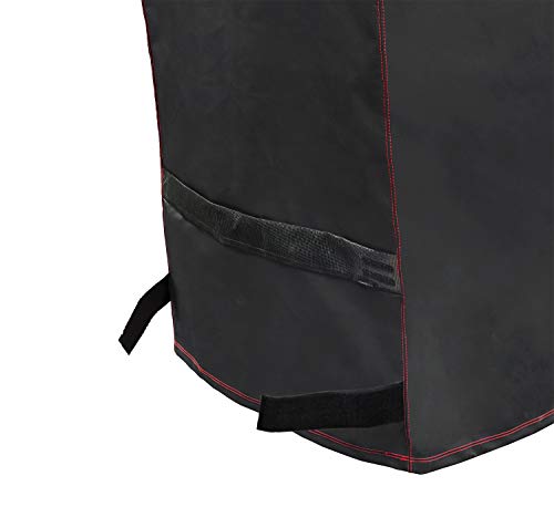 Dyna-Glo DG962CBC Barrel Charcoal Grill Cover, Fits Size: 70.47" W x 20.9" D x 39.76" H (178.99 x 53.08 x 100.99 cm), Black