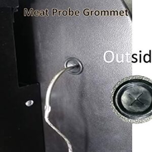 Rubber Meat Probe Grommet Replacement for Traeger Wood Pellet Smoker & Z Grills (6 Pack)