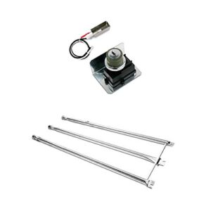 grisun 34 1/4 inches 67722 grill burner replacement 67726 igniter kit replacement for weber genesis 300 series