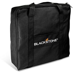 Blackstone 17 inch Griddle Cover and Carry Bag Water Resistant 600D Polyester Heavy Duty Flat top 17" Gas Grill Cover Accessory Exclusively Fits Blackstone 17" Griddle Cooking Station Without Hood