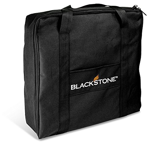 Blackstone 17 inch Griddle Cover and Carry Bag Water Resistant 600D Polyester Heavy Duty Flat top 17" Gas Grill Cover Accessory Exclusively Fits Blackstone 17" Griddle Cooking Station Without Hood