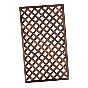 qbzs-yj solid wood garden trellis pane privacy screen trellis fence gate panel garden fence wood outdoor wall panel