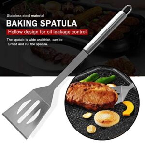 SDLQY-BBQ Grilling Tools Set - Stainless Steel Grilling Accessories with Free Portable Bag. (5PCS)