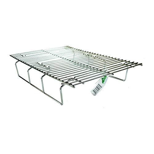 Green Mountain Grills GMG-6034 Collapsible Upper Rack for Davy Crocket Pellet Grill for Doubled Cooking Space, Silver