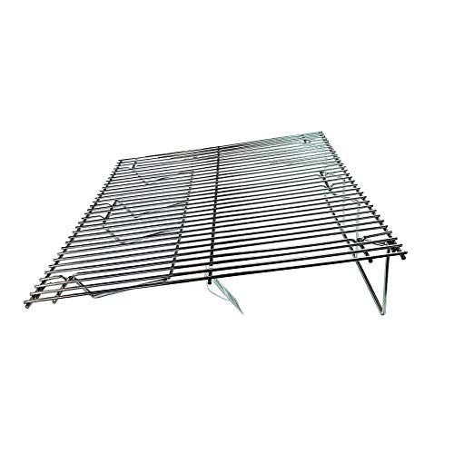 Green Mountain Grills GMG-6034 Collapsible Upper Rack for Davy Crocket Pellet Grill for Doubled Cooking Space, Silver