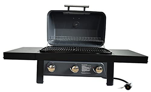 Bronco-3 Burner Propane Gas Grill/Portable by Brand-Man Grills