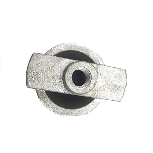 Meter Star Inlet 1" BSP and Outlet 1/4" BSP Thread Aluminium Sand Casting Venturi Burner Head Hardware Machining Industrial Heater or Boiler Gas Inlet Without Nozzle