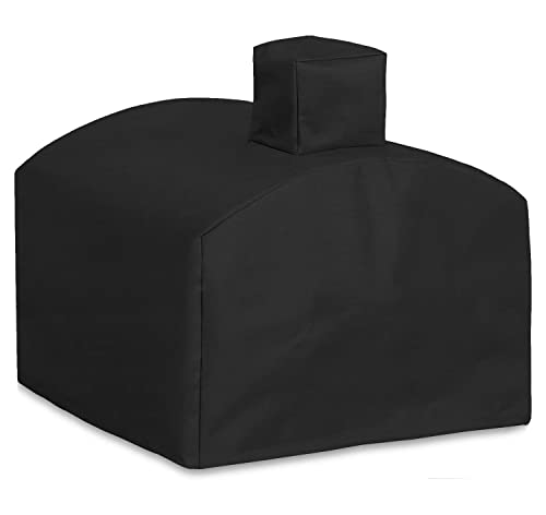 WNANAN Pizza Oven Cover for Big Horn Outdoors Gas Pizza Oven,600D Heavy Duty Waterproof Cover,Black