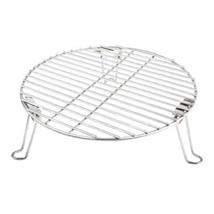 mydracas grill expander rack stack rack expansion grilling rack stainless steel fit large & xl big green egg weber kettle 22 inches charcoal grill kamado joe,18″ or bigger diameter grill