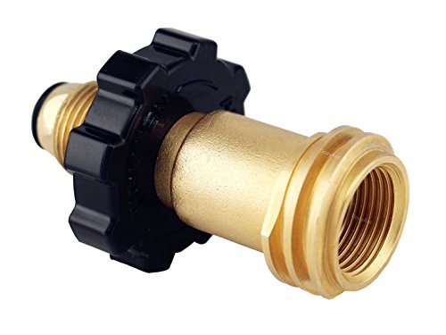 DOZYANT Universal Fit Propane Tank Adapter Converts POL to QCC1 / Type 1 with Wrench, Propane Hose Adapter Old to New Connection Type