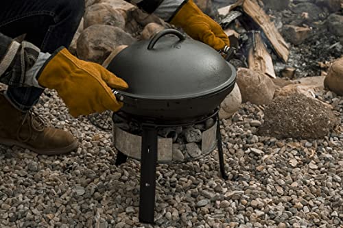 Barebones All-in-One Cast Iron Grill, Dutch Oven for Camping and Outdoor Cooking