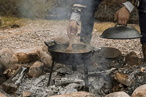 Barebones All-in-One Cast Iron Grill, Dutch Oven for Camping and Outdoor Cooking