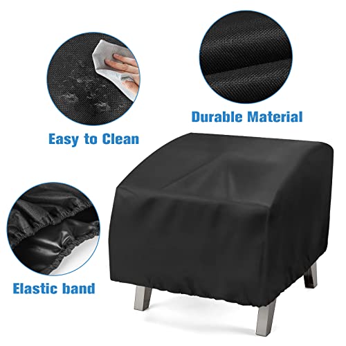 Jungda Portable Grill Cover,Fit for Cuisinart CGG-608,Waterproof Small Table Top BBQ Grill Cover,Heavy Duty 600D Outdoor Tabletop Grill Cover