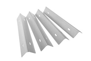 replace parts 4-pack stainless steel heat plates for naploeon grill rogue series and prestige 500 (s87001)