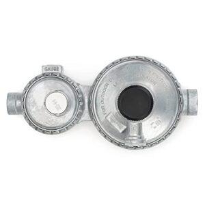 Stanbroil Horizontal Two Stage Propane Regulator, Outlet 3/8 inch Female NPT and Inlet 1/4 inch Female NPT