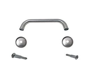 grill parts for less lid handle kit with screws & bezels compatible with cmp chef models, pg24-57-kit