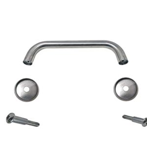 Grill Parts For Less Lid Handle Kit with Screws & Bezels Compatible with CMP Chef Models, PG24-57-KIT