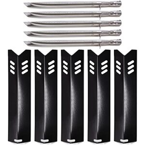 criditpid grill replacement parts for dyna-glo dgf510sbp, dgf493bnp, grill heat plate shields and burner tubes for backyard grill by13-101-001-12, gbc1461w, by15-101-001-02, by14-101-001-02 models.