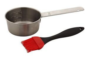 charbroil aspire silicone basting brush with bowl for grilling/bbq