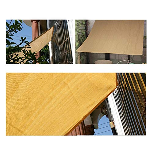 ALGFree Netting Cover for Outdoor Tarp UV Resistant Netting Cover Shade Cloth Sunblock Fabric Garden Cover Screen Privacy Screen Perfect for Flowers Plants (Color : Beige, Size : 2.3×3m)