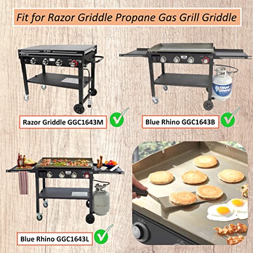 WAITCOOK 24-Pack Griddle Grease Cup Liner Replacement Parts for Blue Rhino 4-Burner Liquid Propane Flat Top Grill and 4 Burner Razor griddles