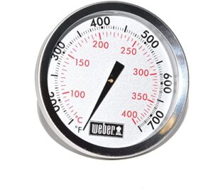 weber replacement thermometer 67088, center mount, 2-3/8″ diameter