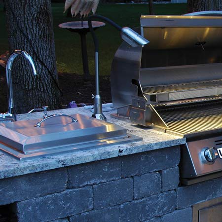 Light My Grill Series – GR100 Outdoor Kitchen and Pool Mechanical Area Lighting