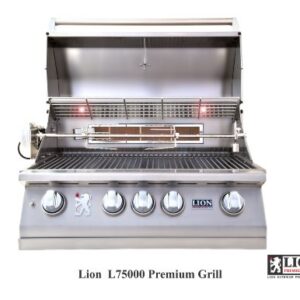 Lion Premium Grills 32" Propane Grill - L75000 - with Made in USA 32" Door/Drawer Combination Package Deal