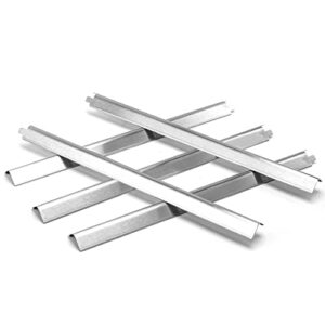 hisencn grill replacement parts – heat plates for charbroil performance 5 burner gas grill 463448021 463450022 463451022 463455021 463449021 463458021, 2 burner gas grill 463630021, stainless steel