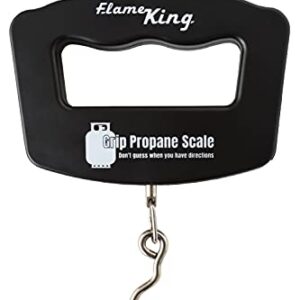 Flame King Propane Tank Digital Scale for 5LB, 10LB, 20LB, 30LB, 40 LB Propane Tanks