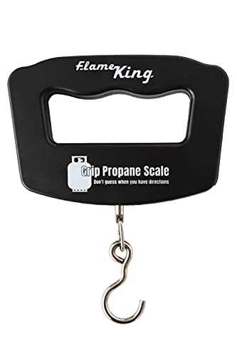 Flame King Propane Tank Digital Scale for 5LB, 10LB, 20LB, 30LB, 40 LB Propane Tanks