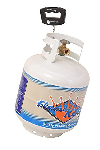 Flame King Propane Tank Digital Scale for 5LB, 10LB, 20LB, 30LB, 40 LB Propane Tanks