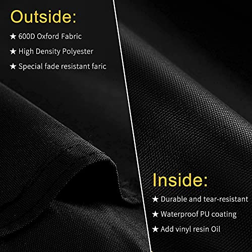 SUPJOYES 17 inch Grill Cover and Carry Bag for Blackstone 17 inch Griddle, Heavy Duty Waterproof Table Top Griddle Grill Cover for Blackstone