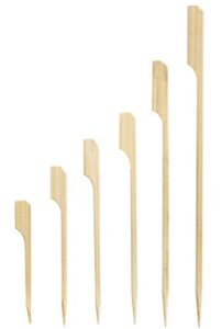 packnwood bamboo paddle pick skewer, 7.1″ length (case of 2000)