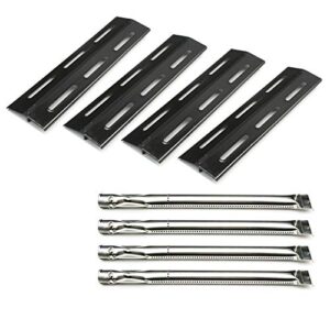 direct store parts kit dg112 burners, heat plates replacement for kenmore p01708034e, p02008010a, p02008029a gas grills, 4 pack