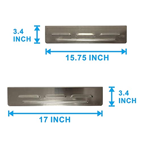 Hi Flame Set of 4 Wind Screen/Wind Guard Waterproof Aluminum Grill Accessories for Outdoor Cooking Fit for Blackstone Griddle and Other Griddle (Fit for 36" Griddle)