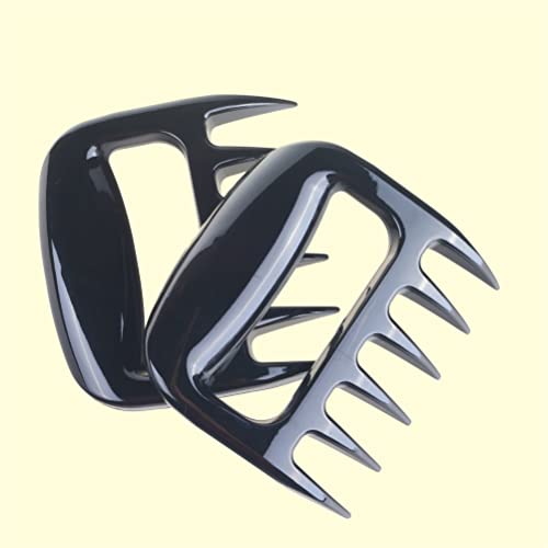 ShinyPro Silicone BBQ Gloves with Bear Claw Meat Shredder for Grilling Roasting Baking Barbecue